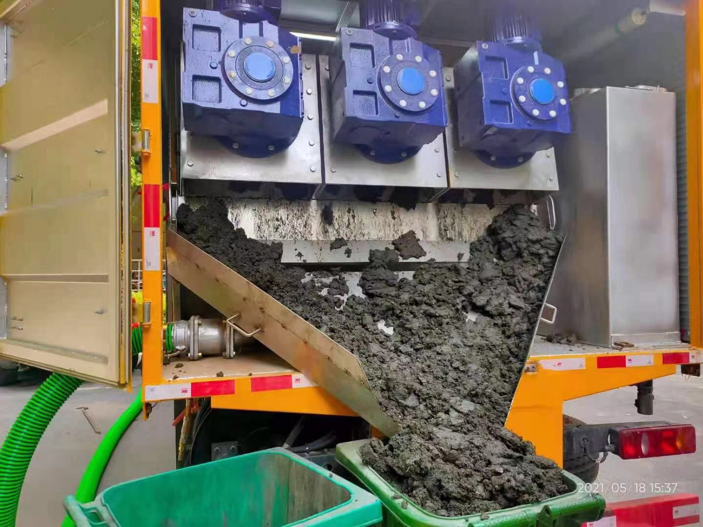 改则化粪池清掏城市维护站-泥浆净化干湿分离处理